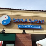Sora sushi sign - Louisville, KY