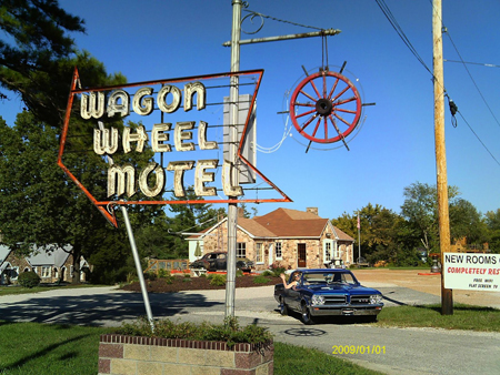 GTO at Wagon Wheel Motel